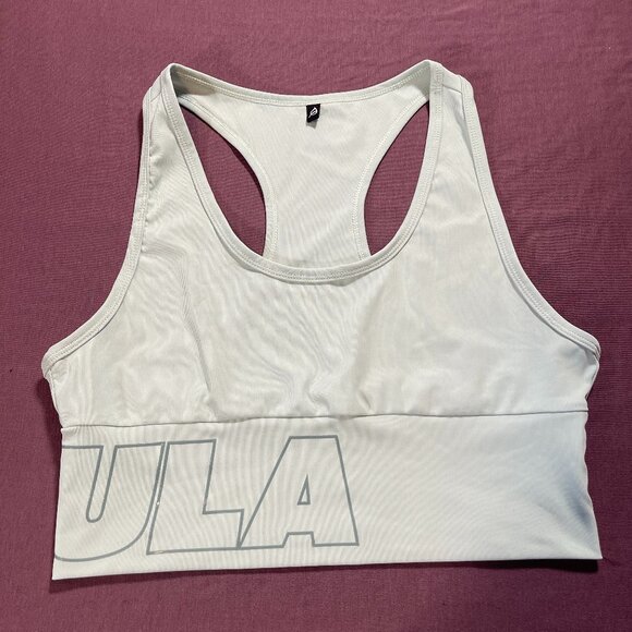 P'tula Tops - P'tula Bree crop top - cropped racerback tank in light mint green - size large